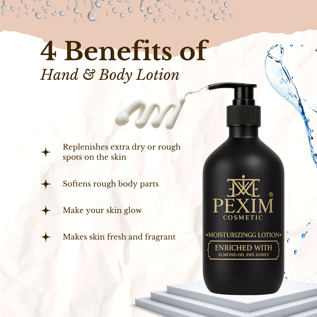 Moisturizing Lotion Almond and Honey.