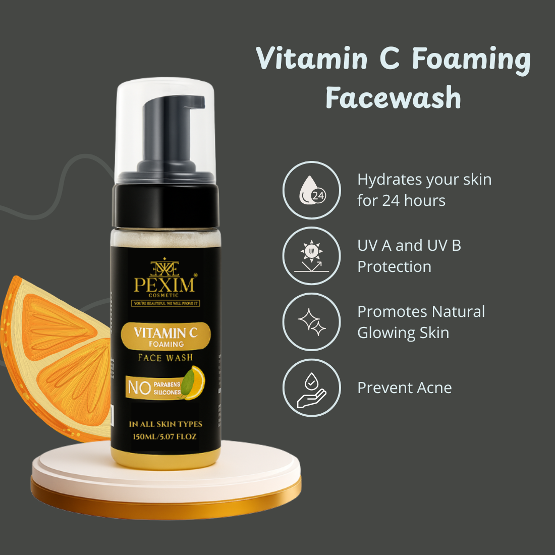 Vitamin C Foaming Face Wash